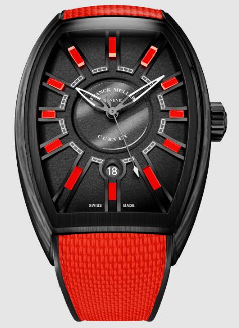 Best Franck Muller Curvex CX Flash Replica Watch CX 36 SC DT FLASH CARBONE TTNRBR Red